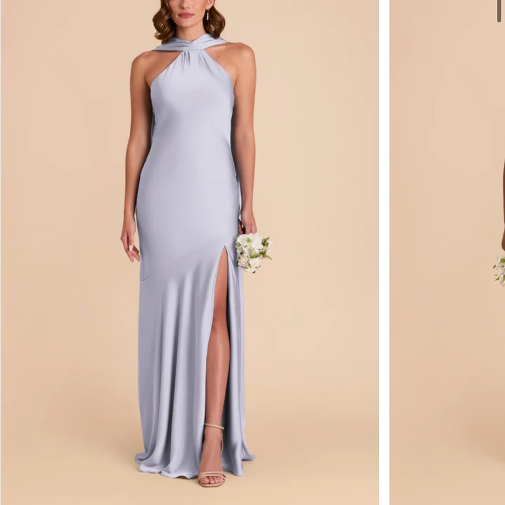 Birdy Grey Light Blue Maxi Dress